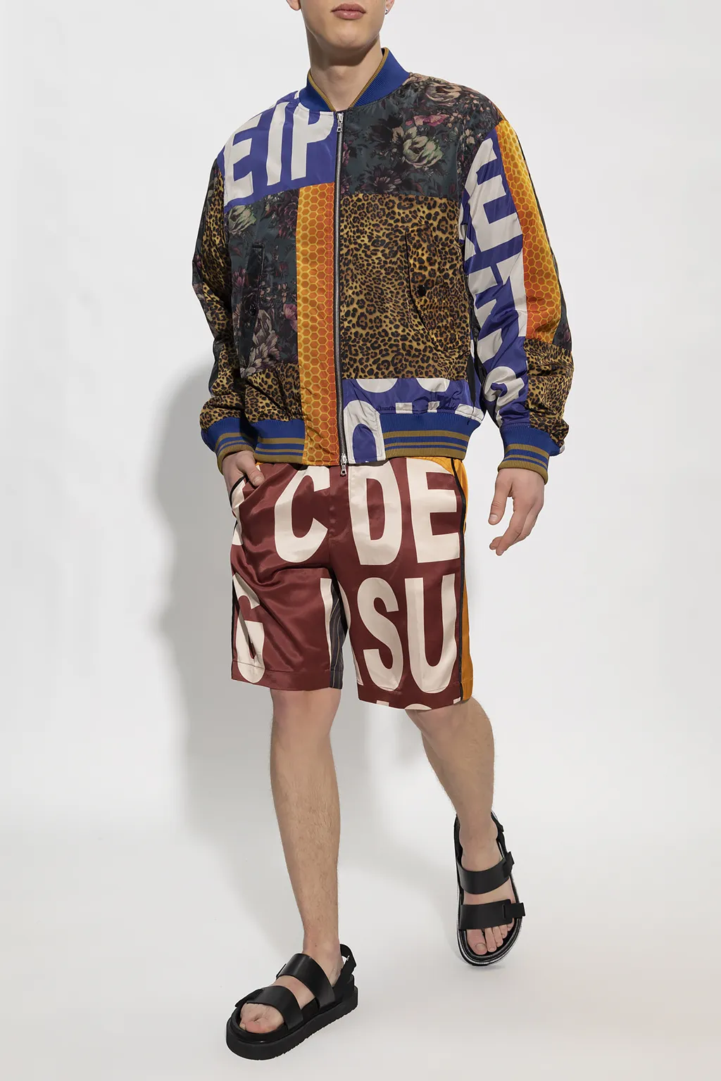 Logo Pattern Shorts