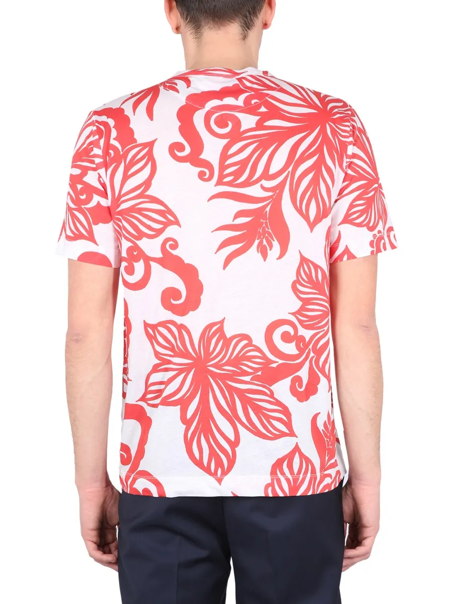 T-Shirt With Round Neck And Short Sleeves