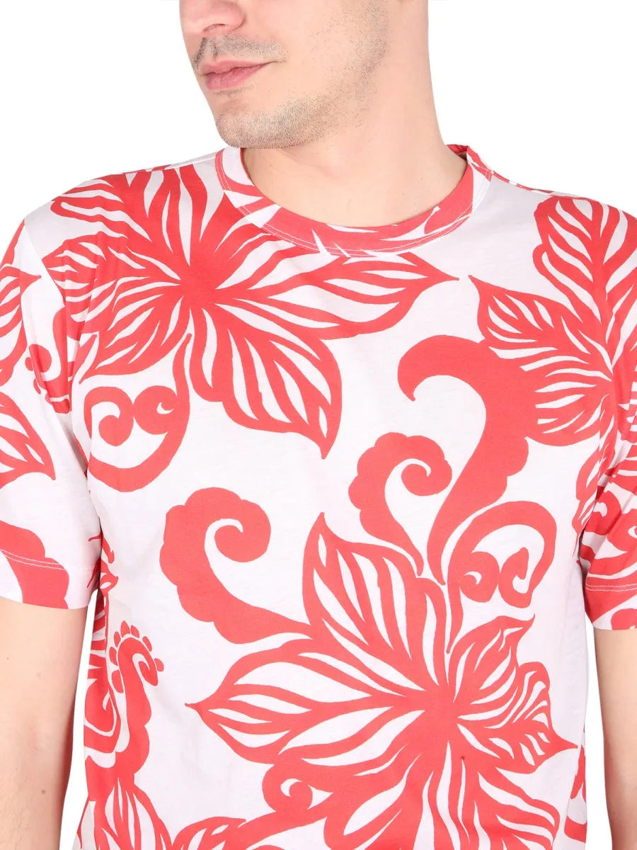 T-Shirt With Round Neck And Short Sleeves