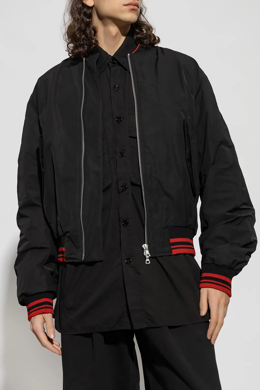 Standing Collar Casual Jacket