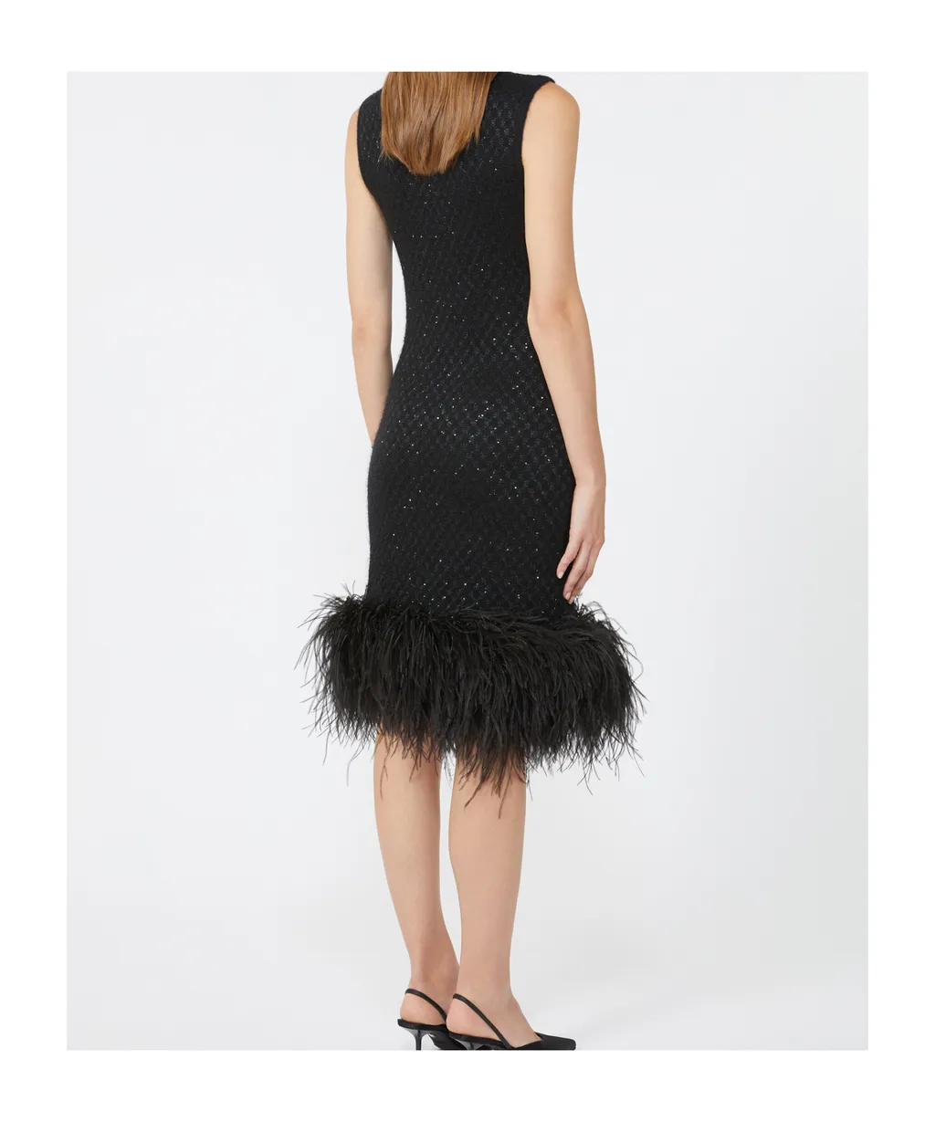 Round Neck Sleeveless Dress