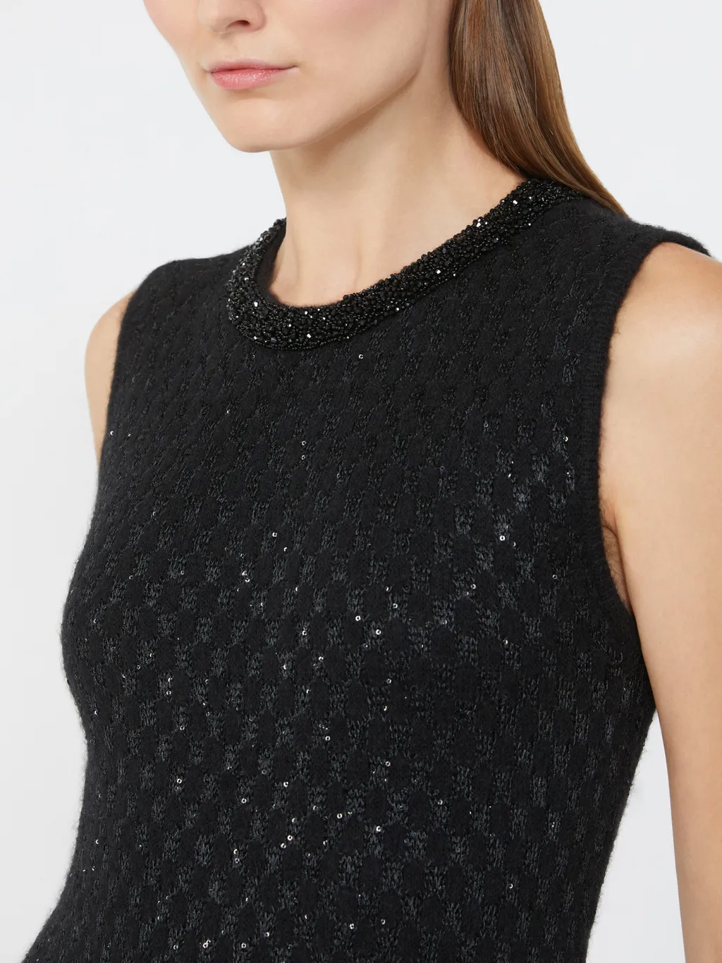 Round Neck Sleeveless Dress