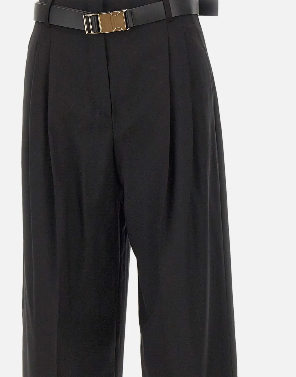 Wide-Leg Casual Pants