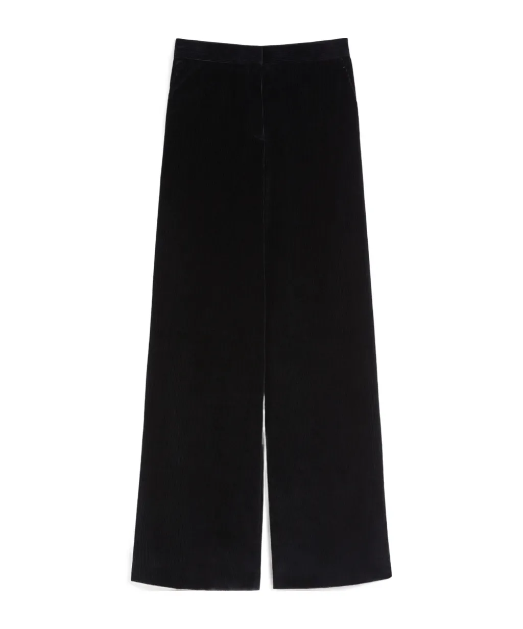 Flared Velvet Trousers