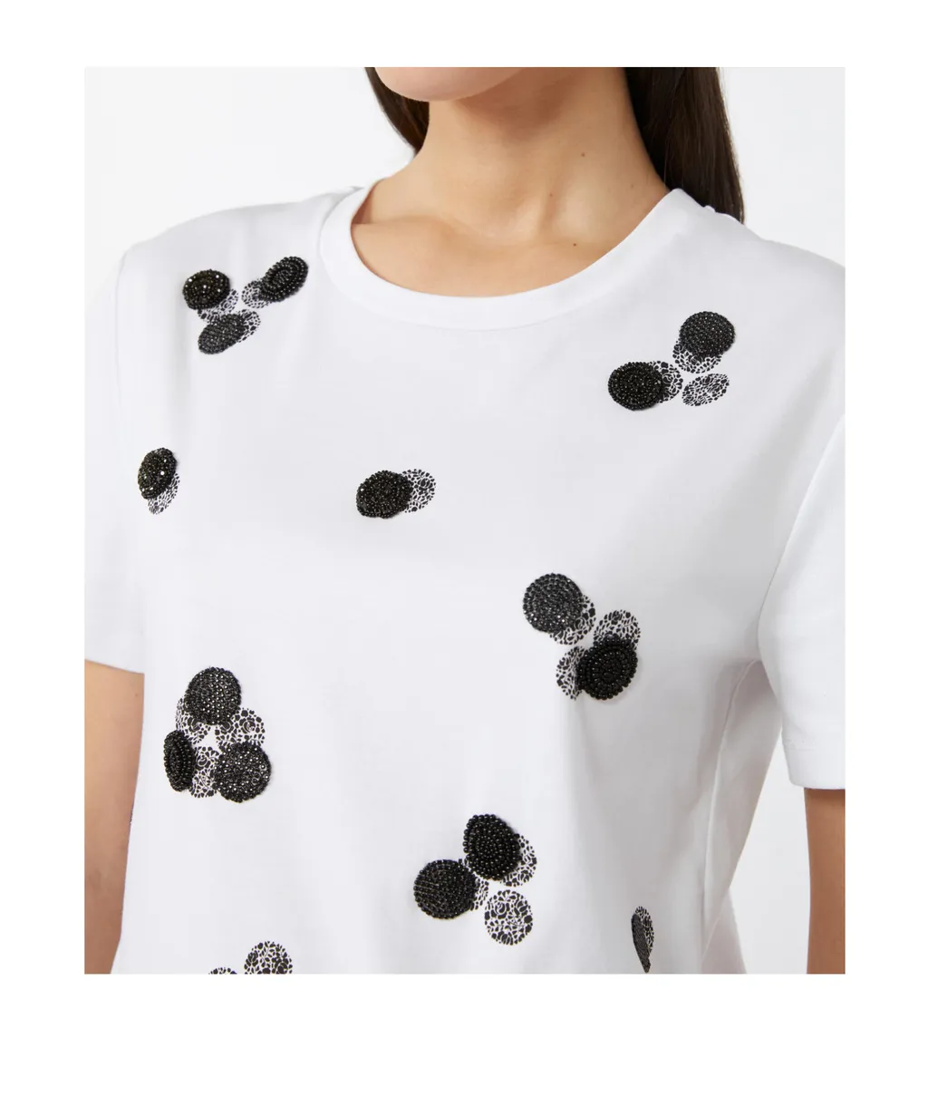 Embellished Crewneck T-Shirt
