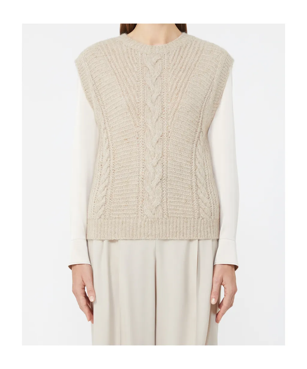 Studio Crewneck Knitted Vest
