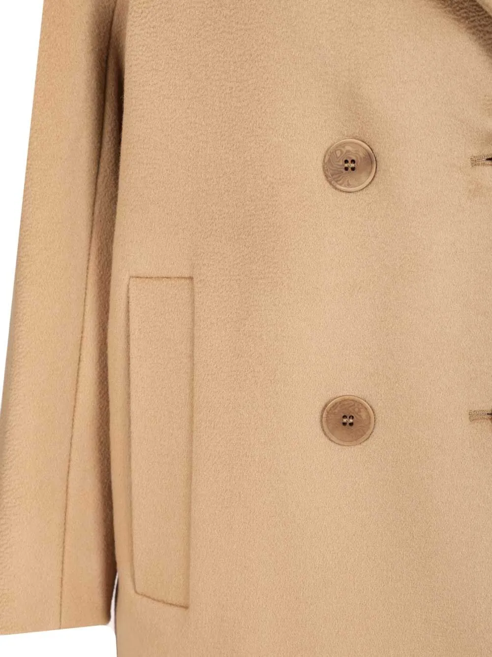Double-Breasted Long Coat
