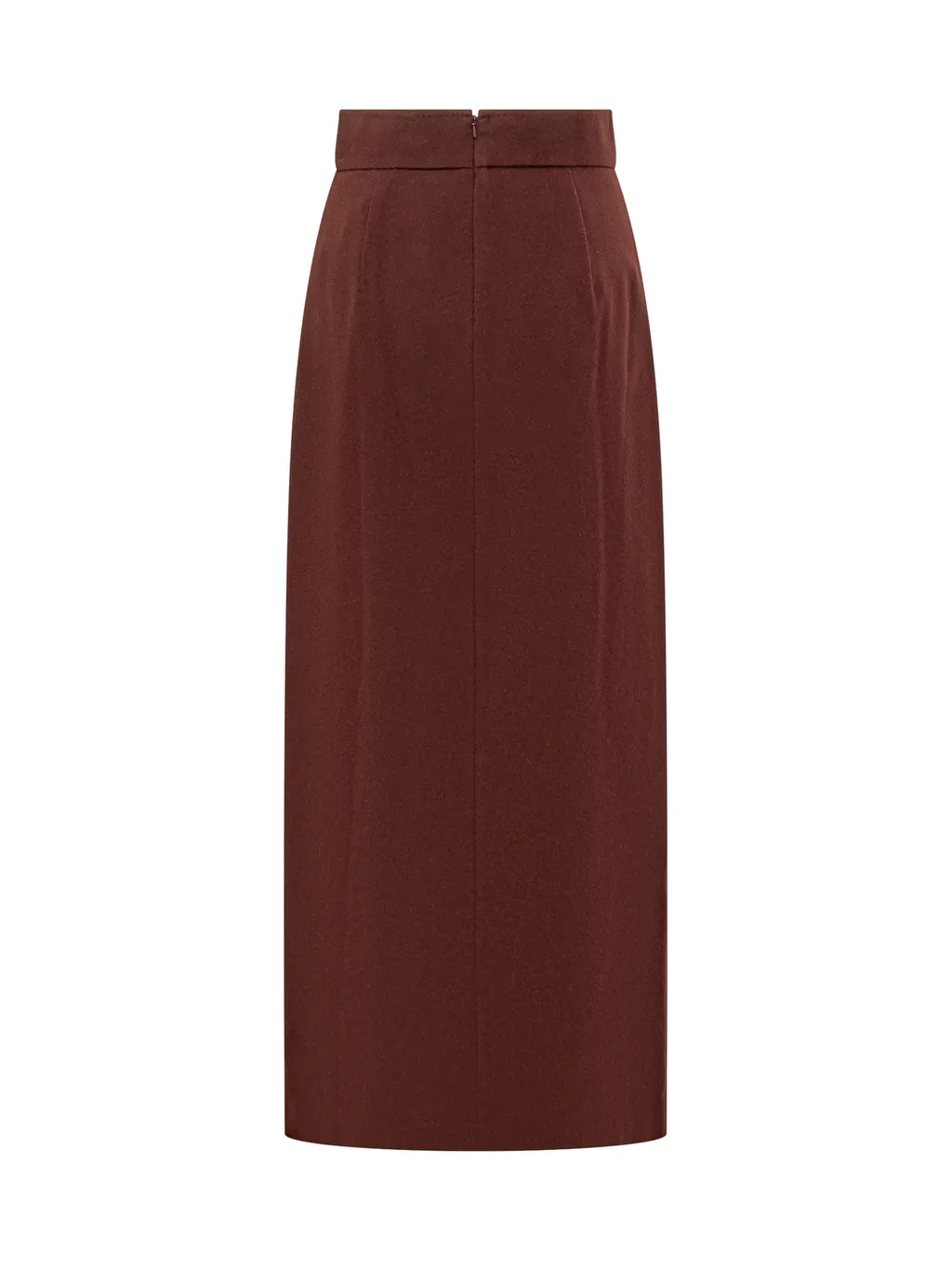 Zattera Pleated Maxi Skirt