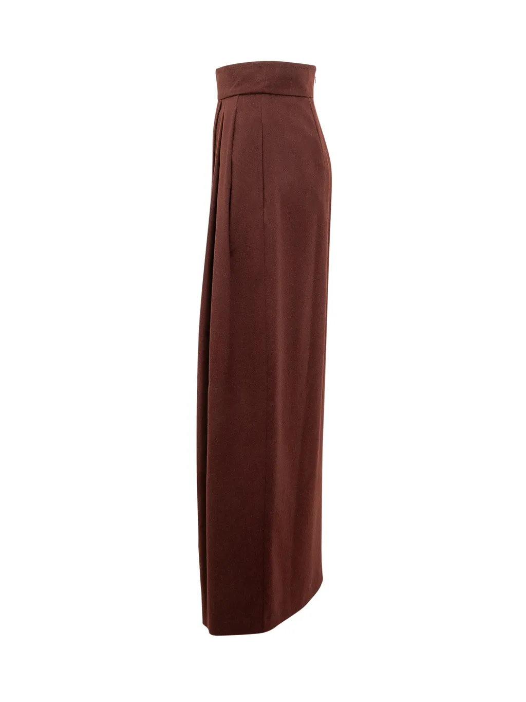 Zattera Pleated Maxi Skirt