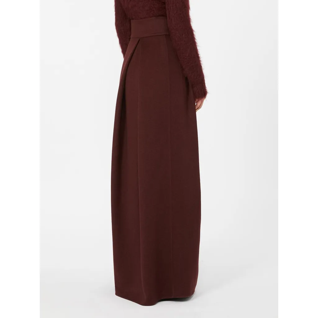 Zattera Pleated Maxi Skirt