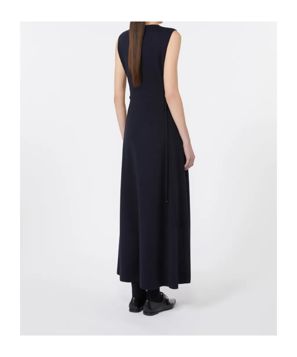 Sleeveless Wool Dress