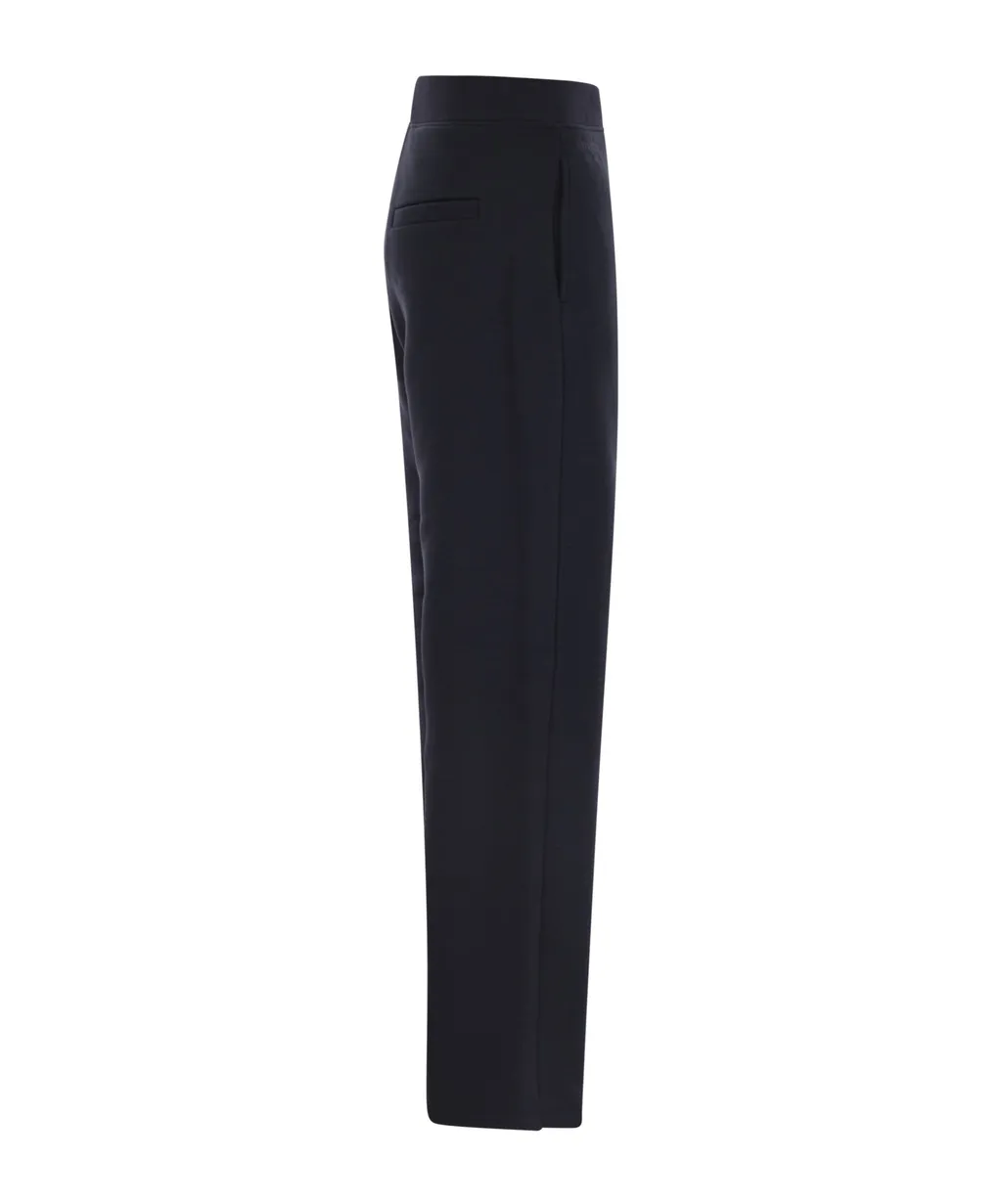 Straight-Leg Casual Pants