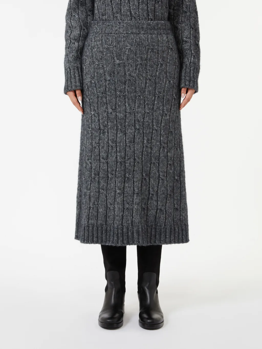 Elastic Waist Skirt