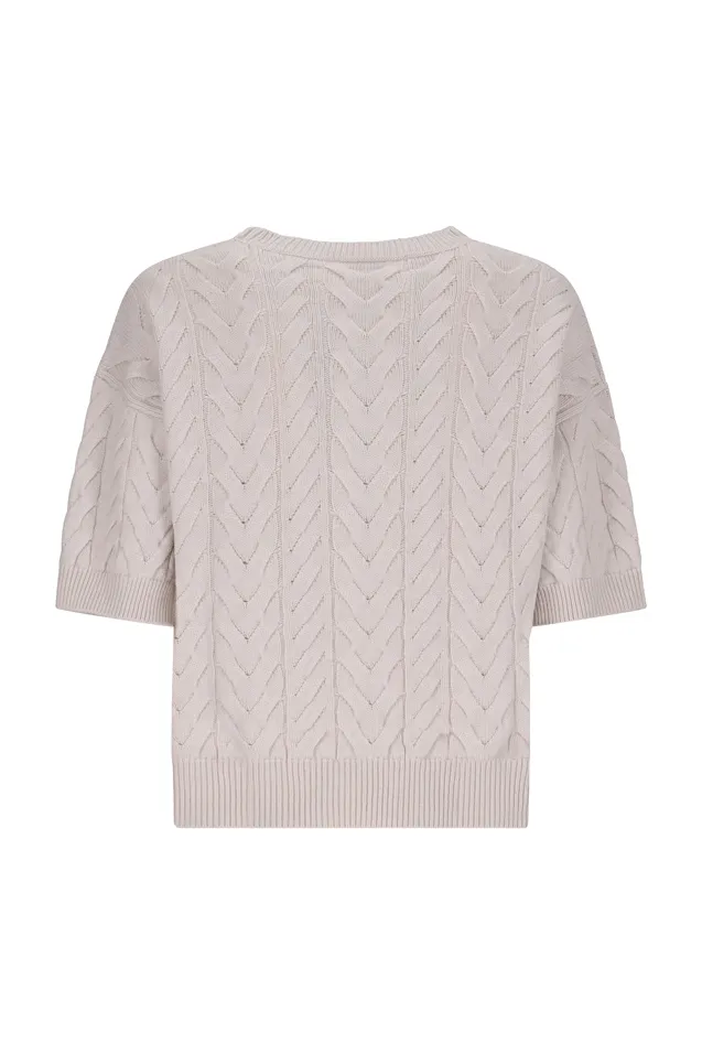 Short-Sleeved Sweater