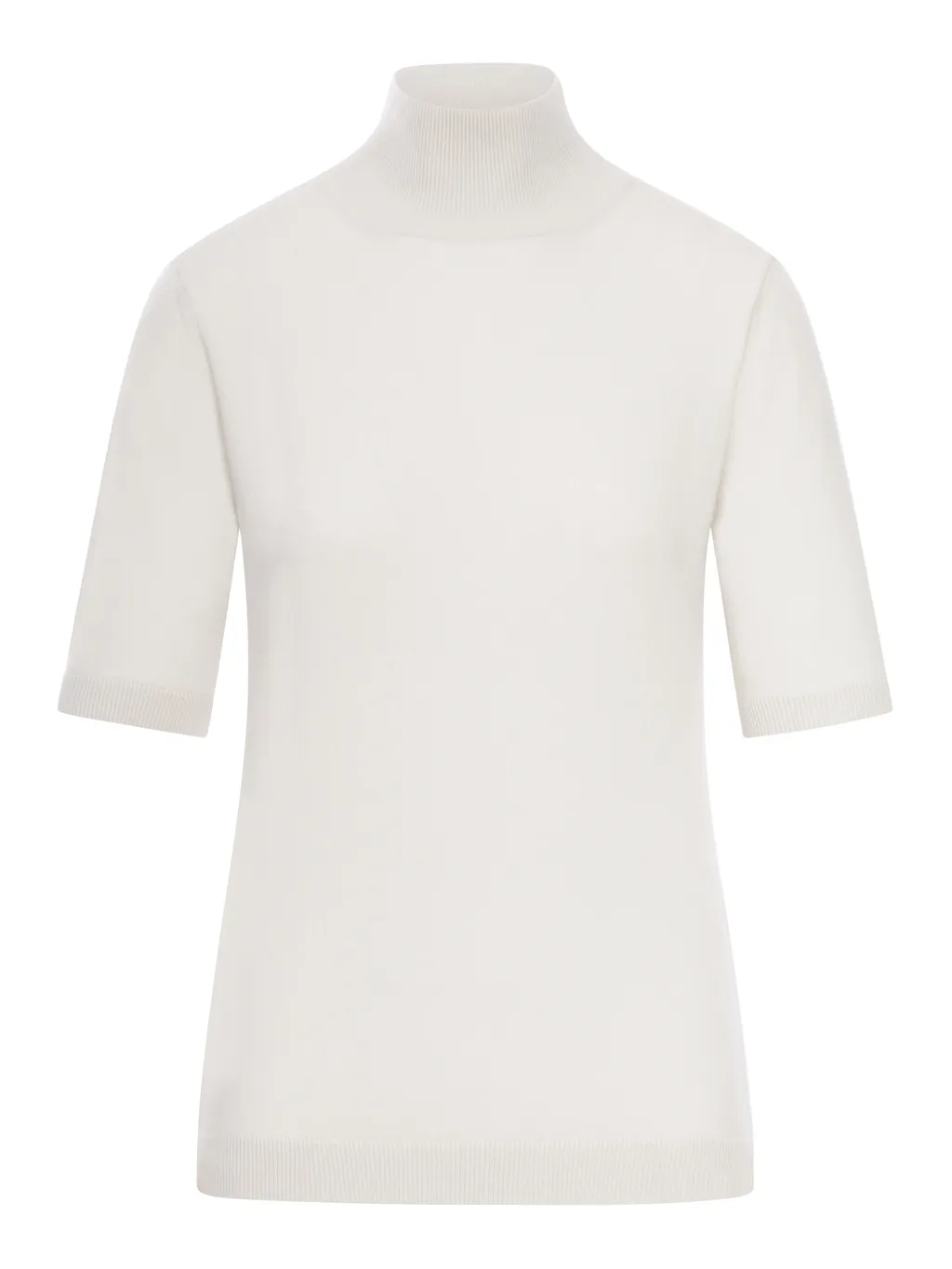 Short-Sleeved Knitted Pullover