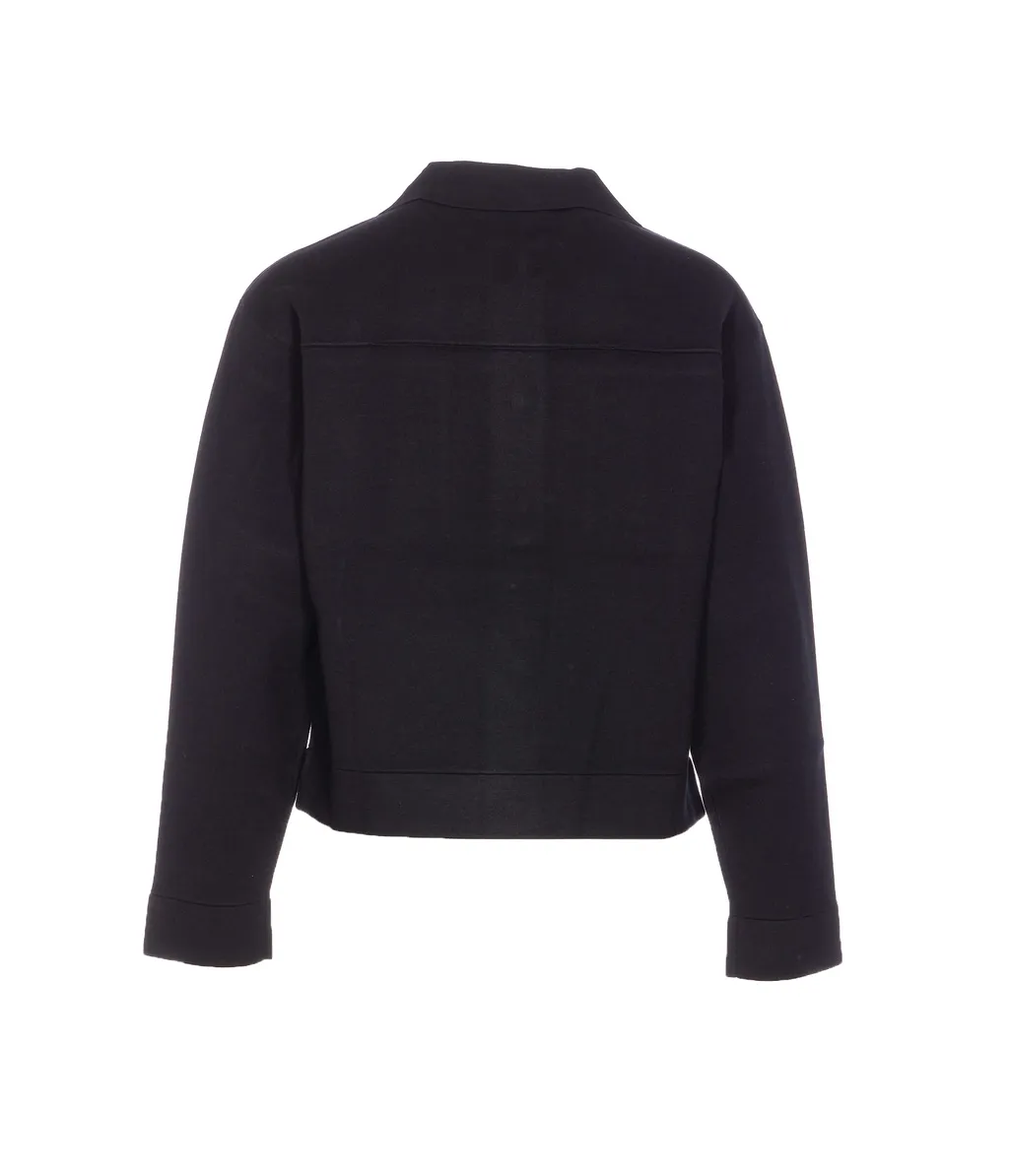 Studio Boxy Button-Up Jacket
