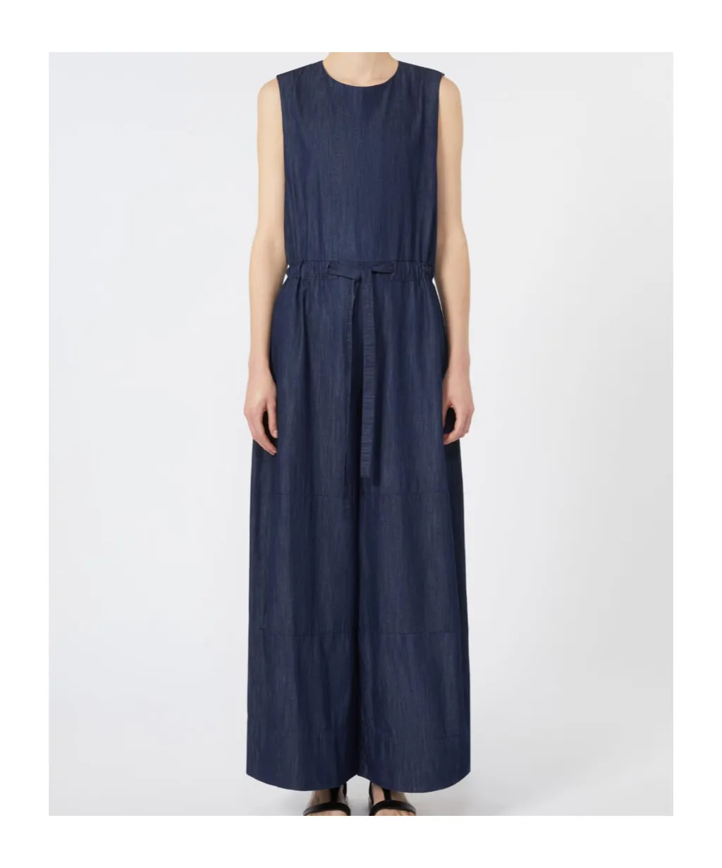 Cotton Denim Jumpsuit