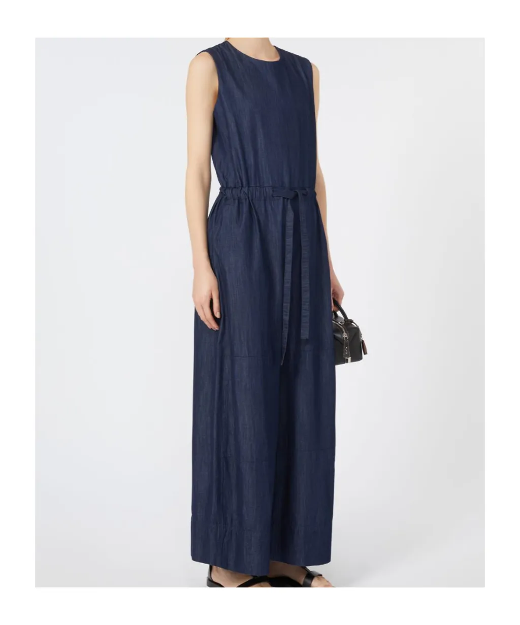 Cotton Denim Jumpsuit