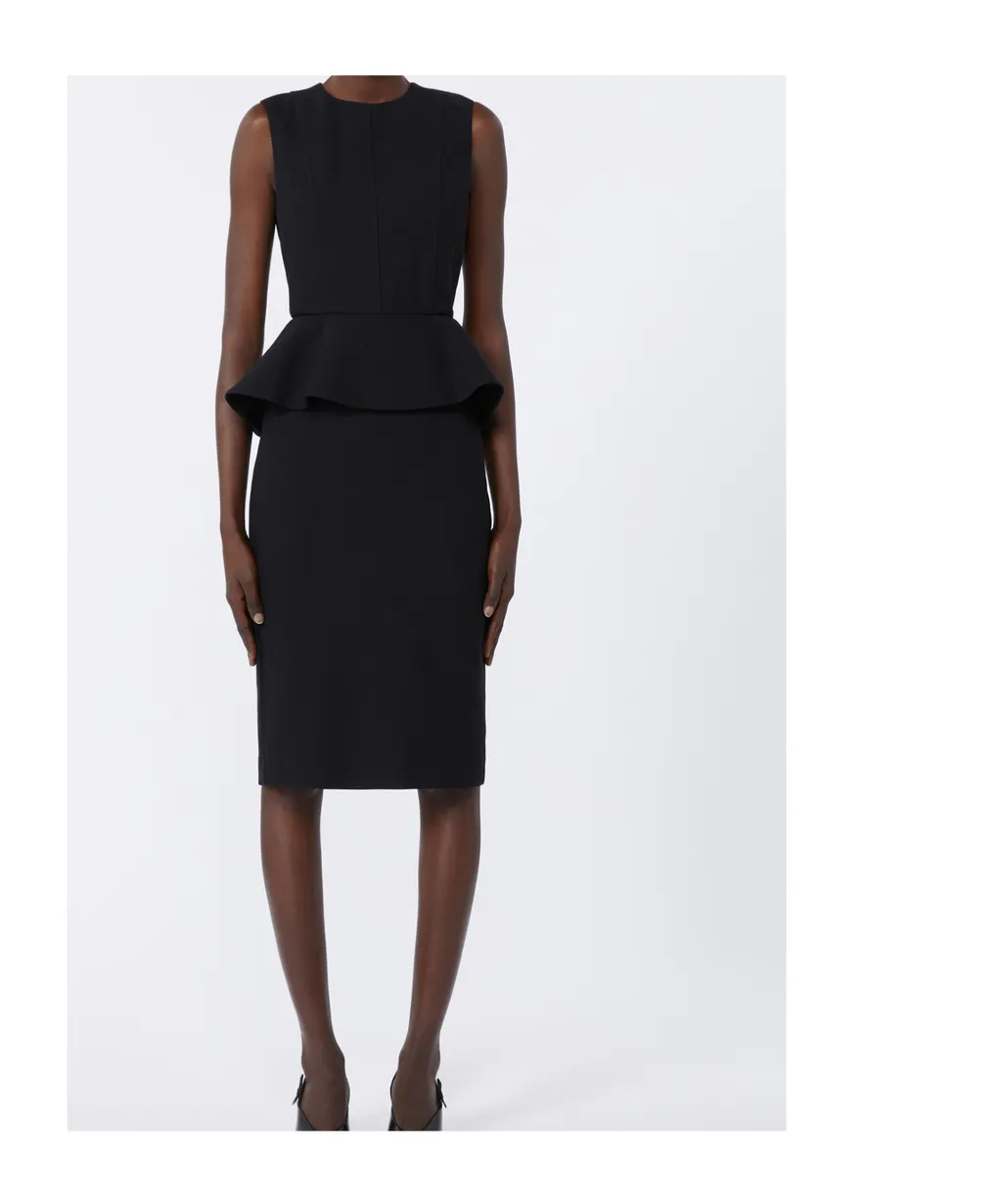 Technical-Jersey Sheath Dress