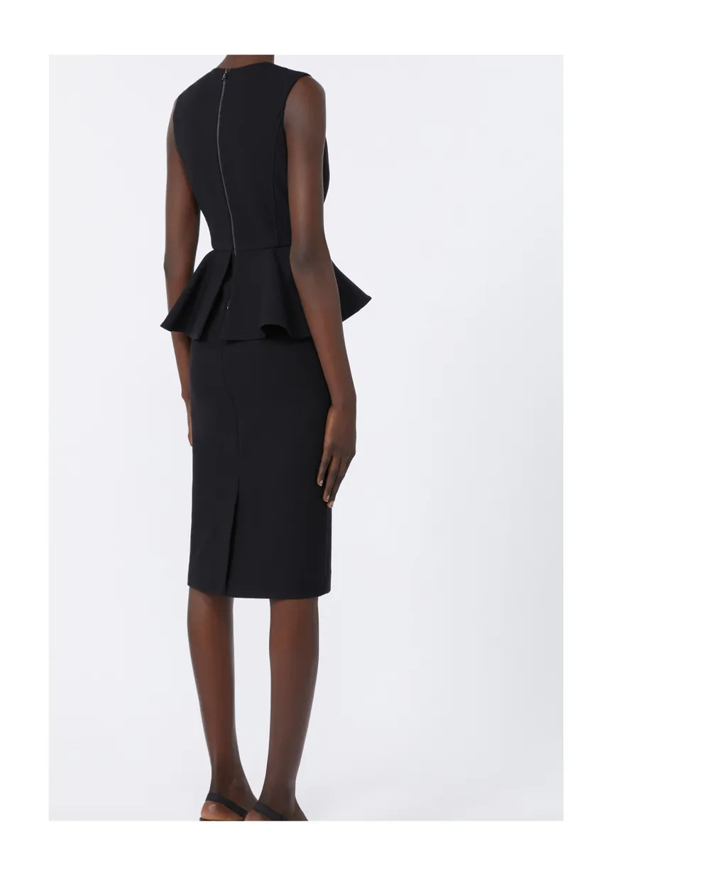 Technical-Jersey Sheath Dress