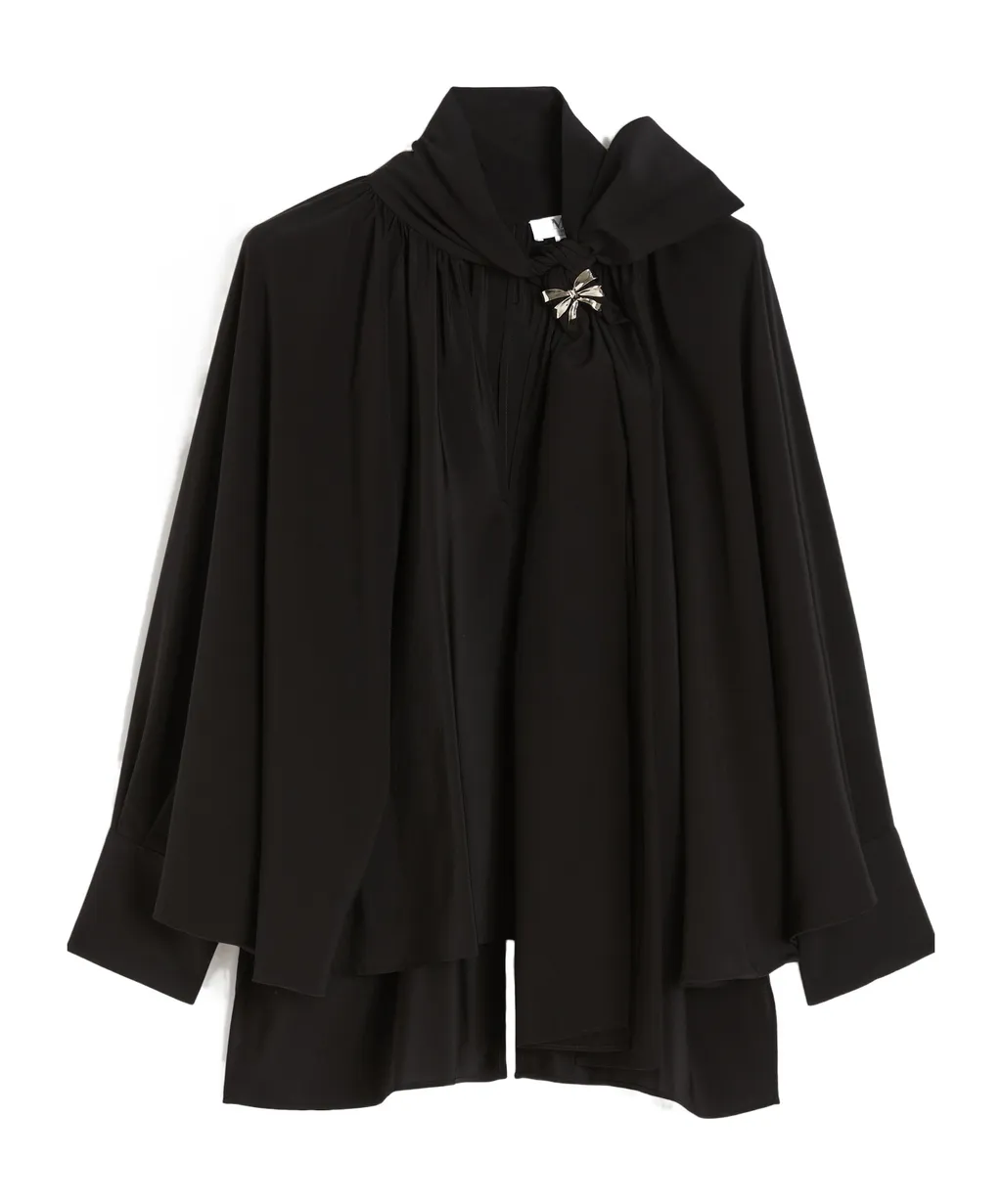 Leonida Bow Plaque Shirt