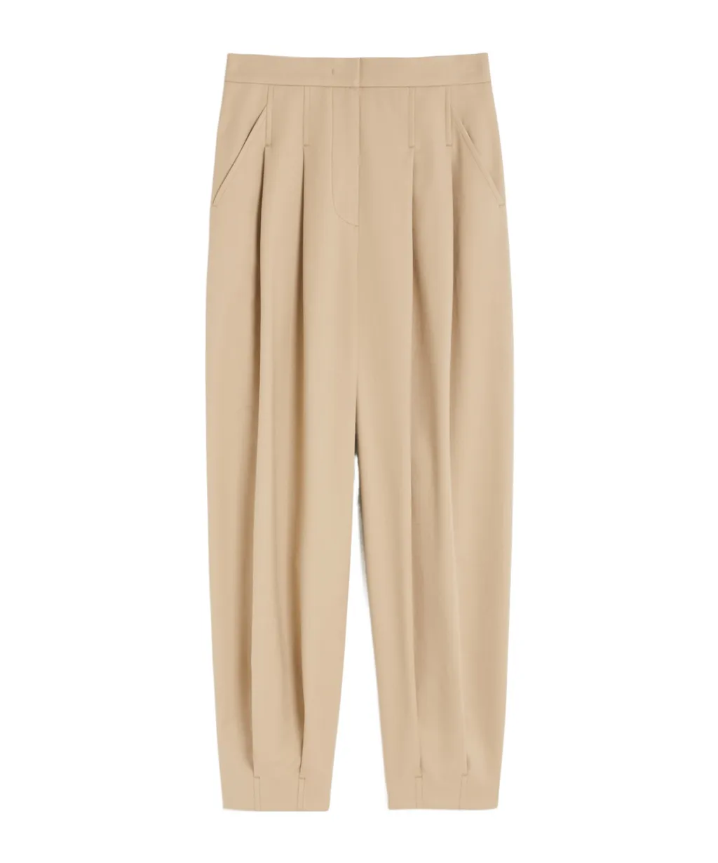 Cotton Canvas Trousers