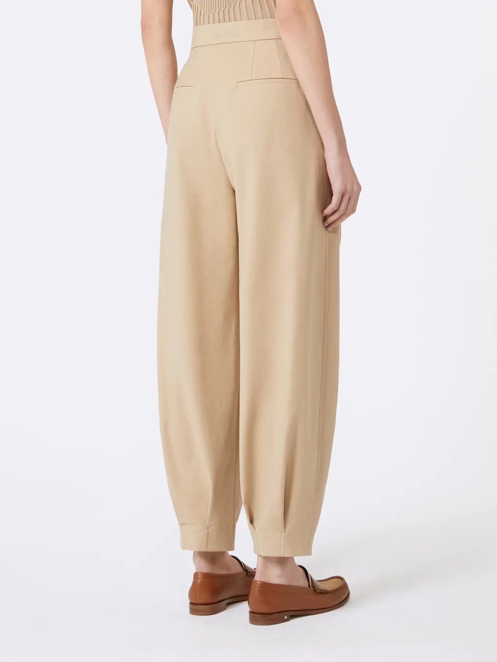 Cotton Canvas Trousers