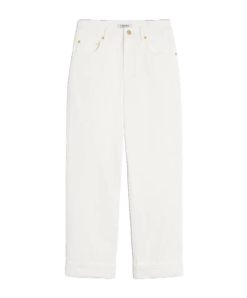 Stretch Cotton Bull Denim Jeans