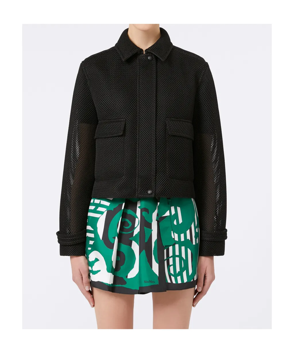 Collared Cropped Jacket