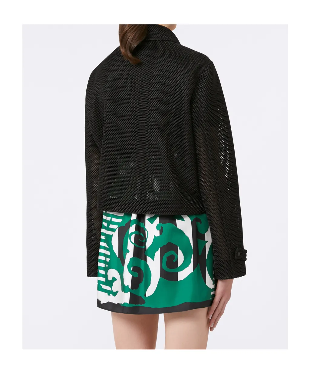 Collared Cropped Jacket