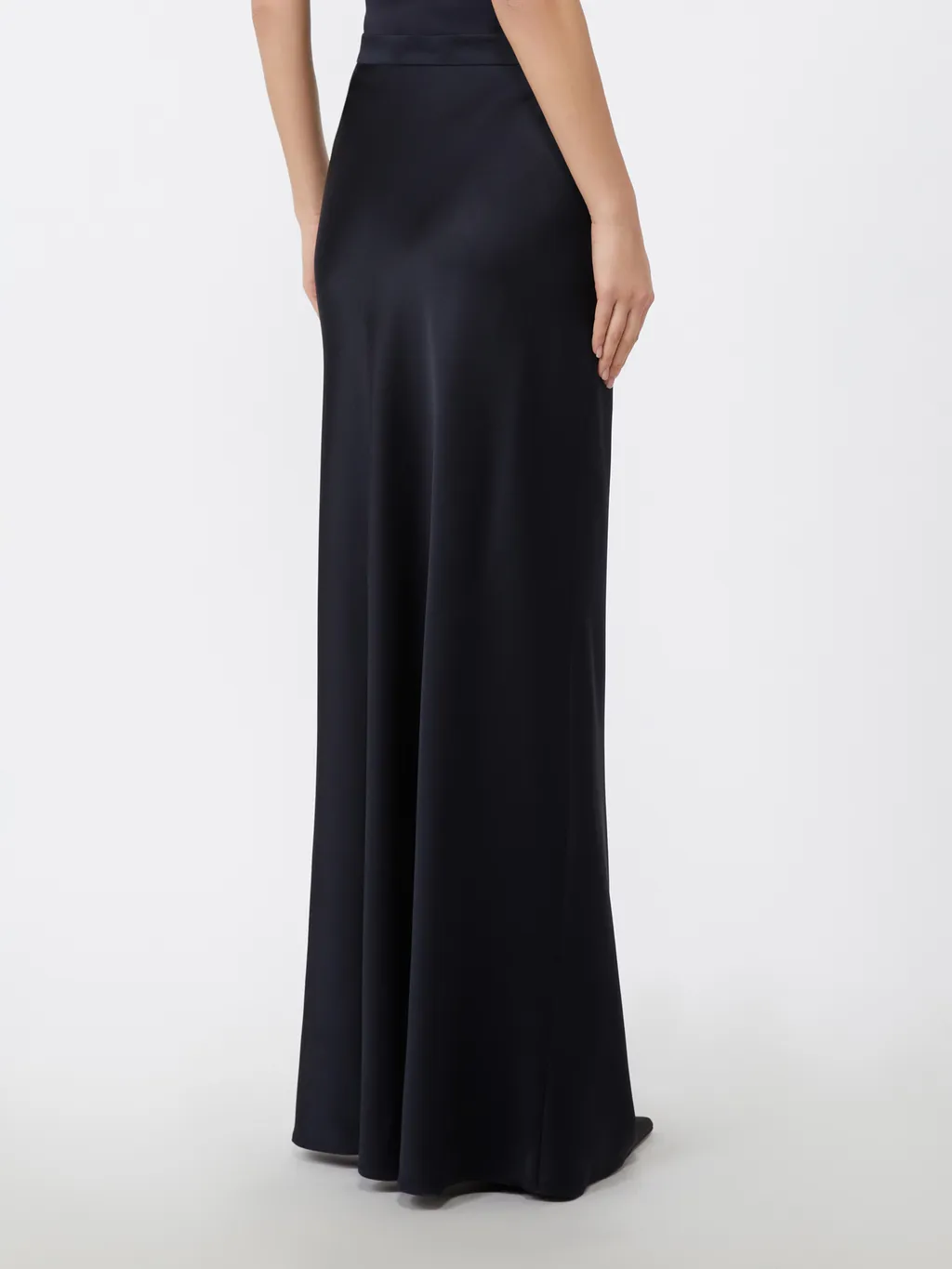 Studio Satin Midi Skirt