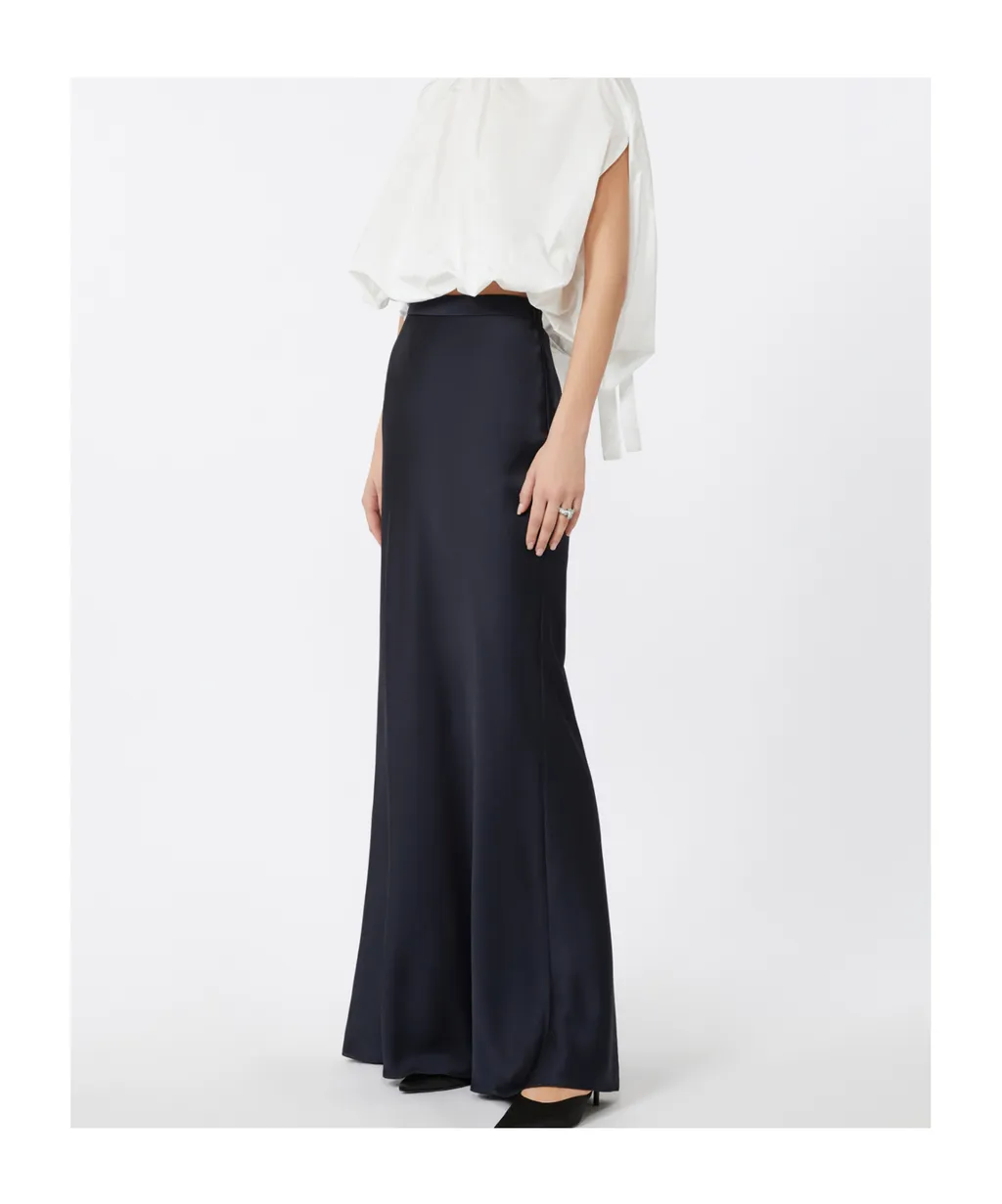 Studio Satin Midi Skirt