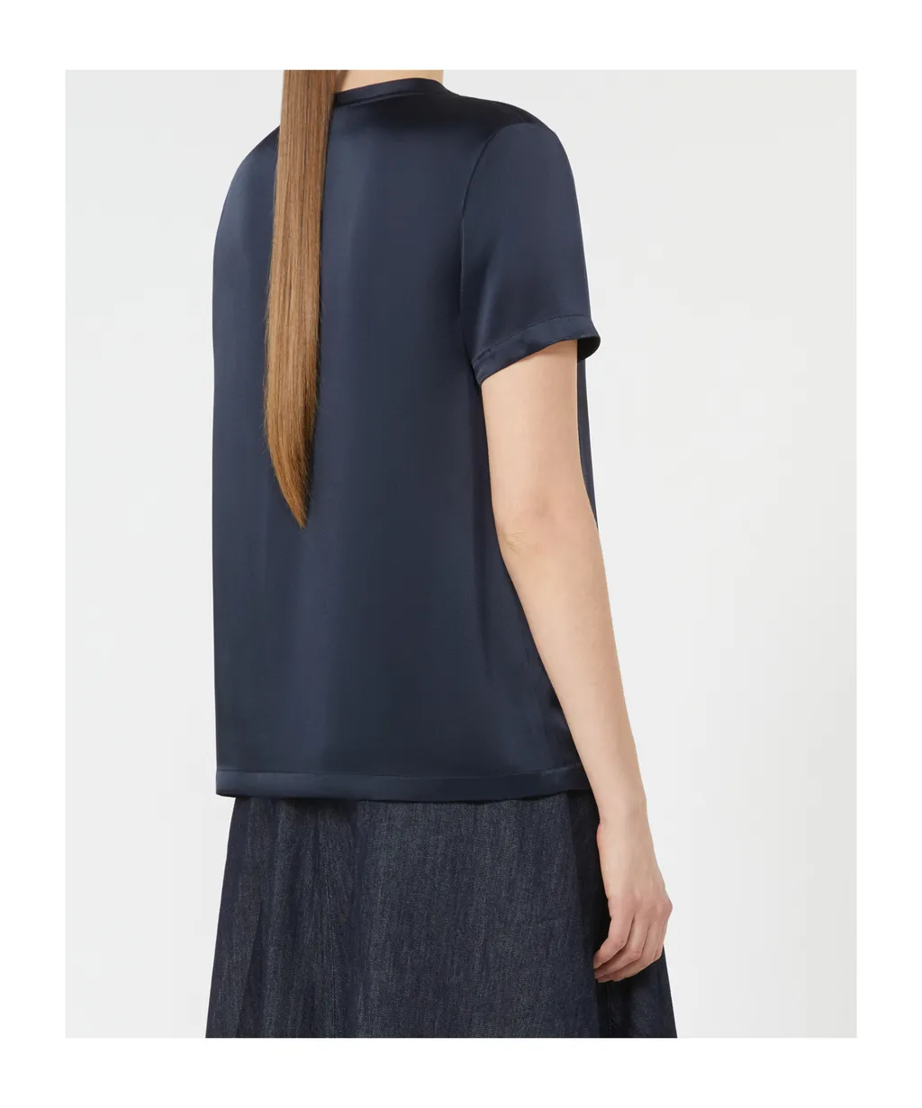Viscose Satin T-Shirt