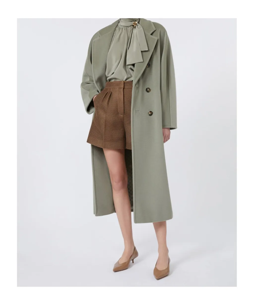 Madame Double-Breasted Belted Coat