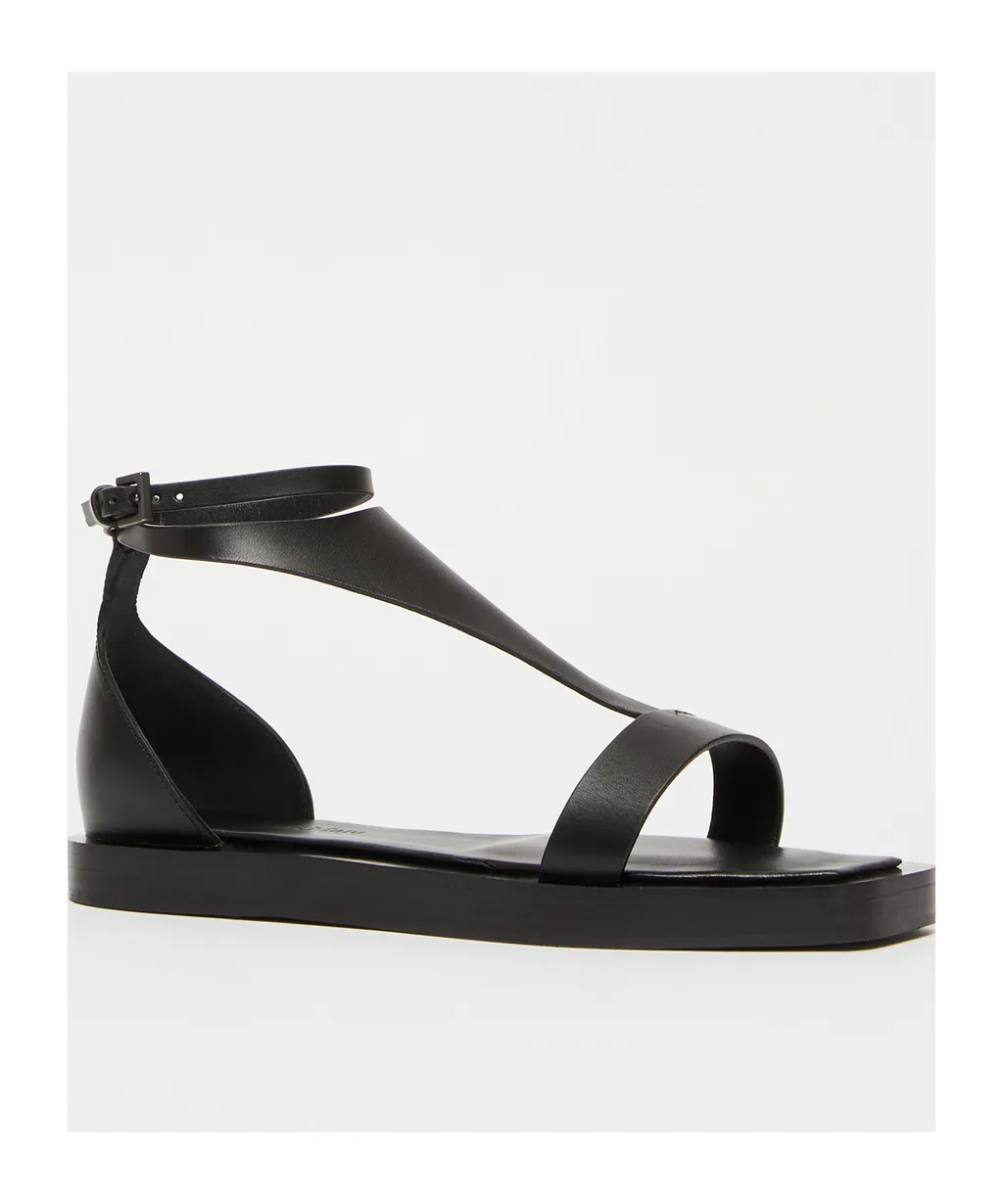 Buckle Detailed Open Toe Sandals