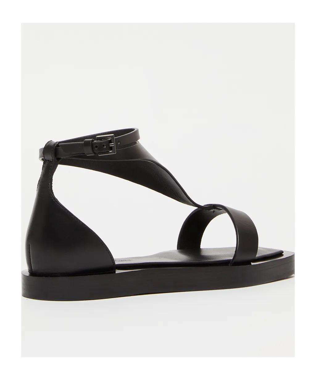 Buckle Detailed Open Toe Sandals