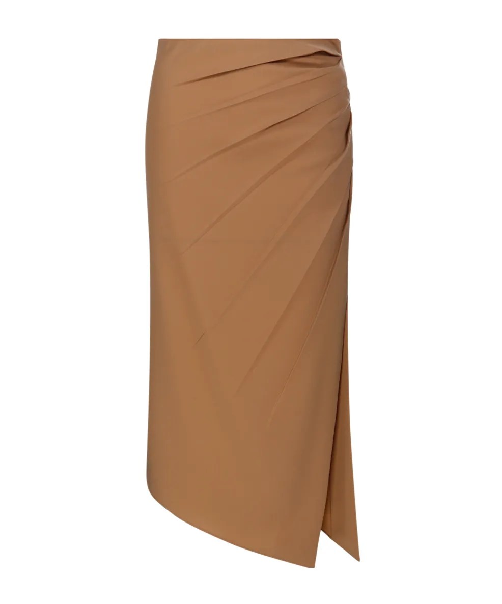 Ruched Detail Passo Midi Skirt
