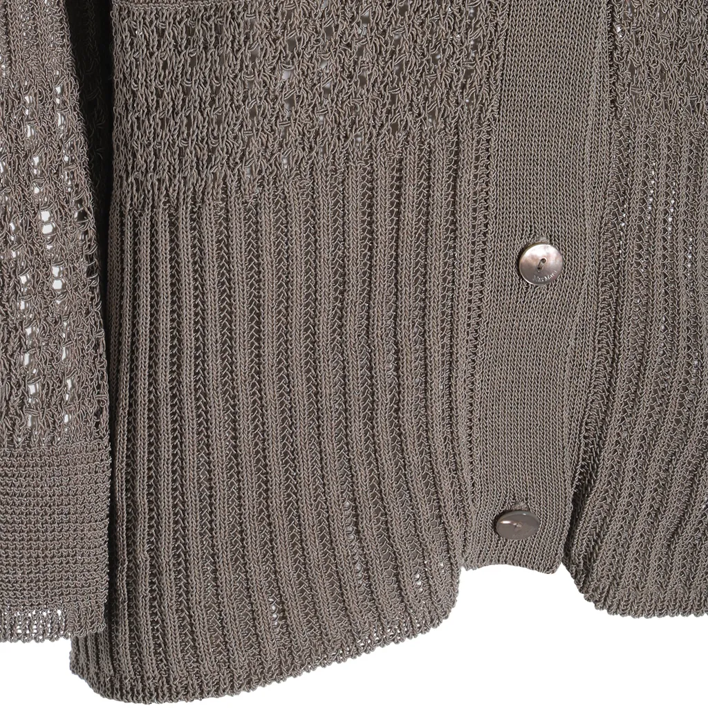 March V-Neck Button-Up Cardigan