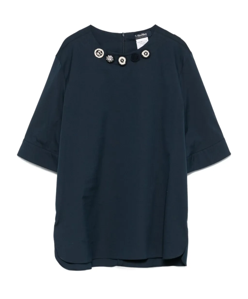 Dora Cotton Poplin Blouse