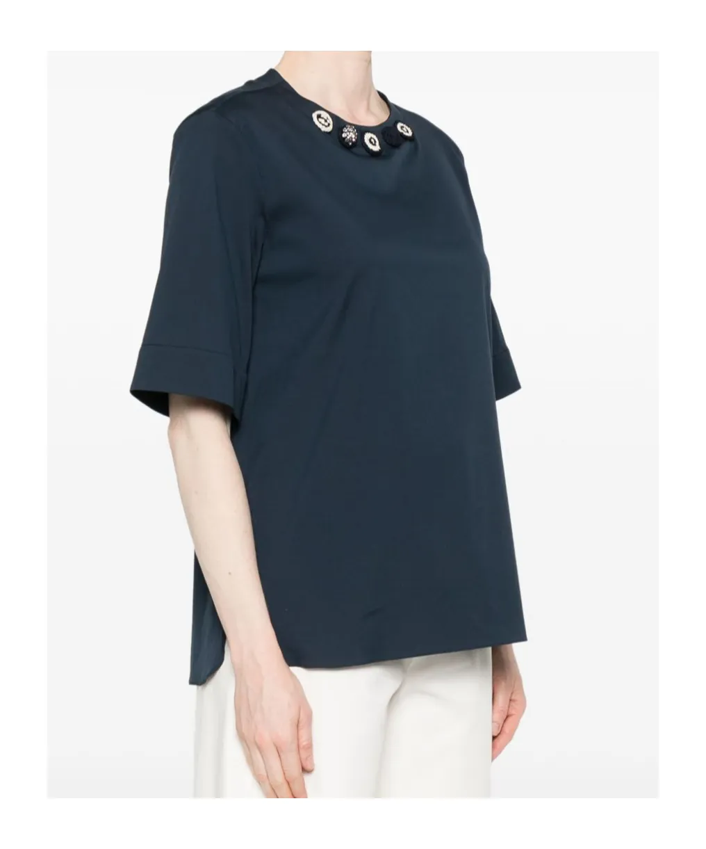Dora Cotton Poplin Blouse