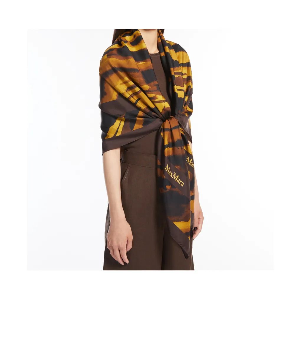 Logo Printed Scarf