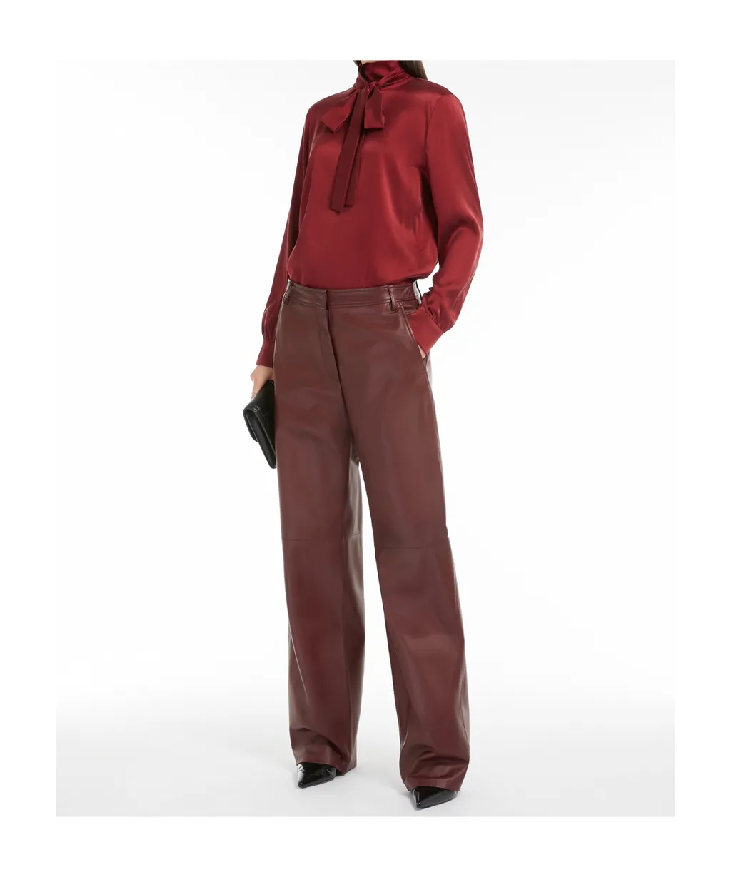 Belt-Loop Casual Pants