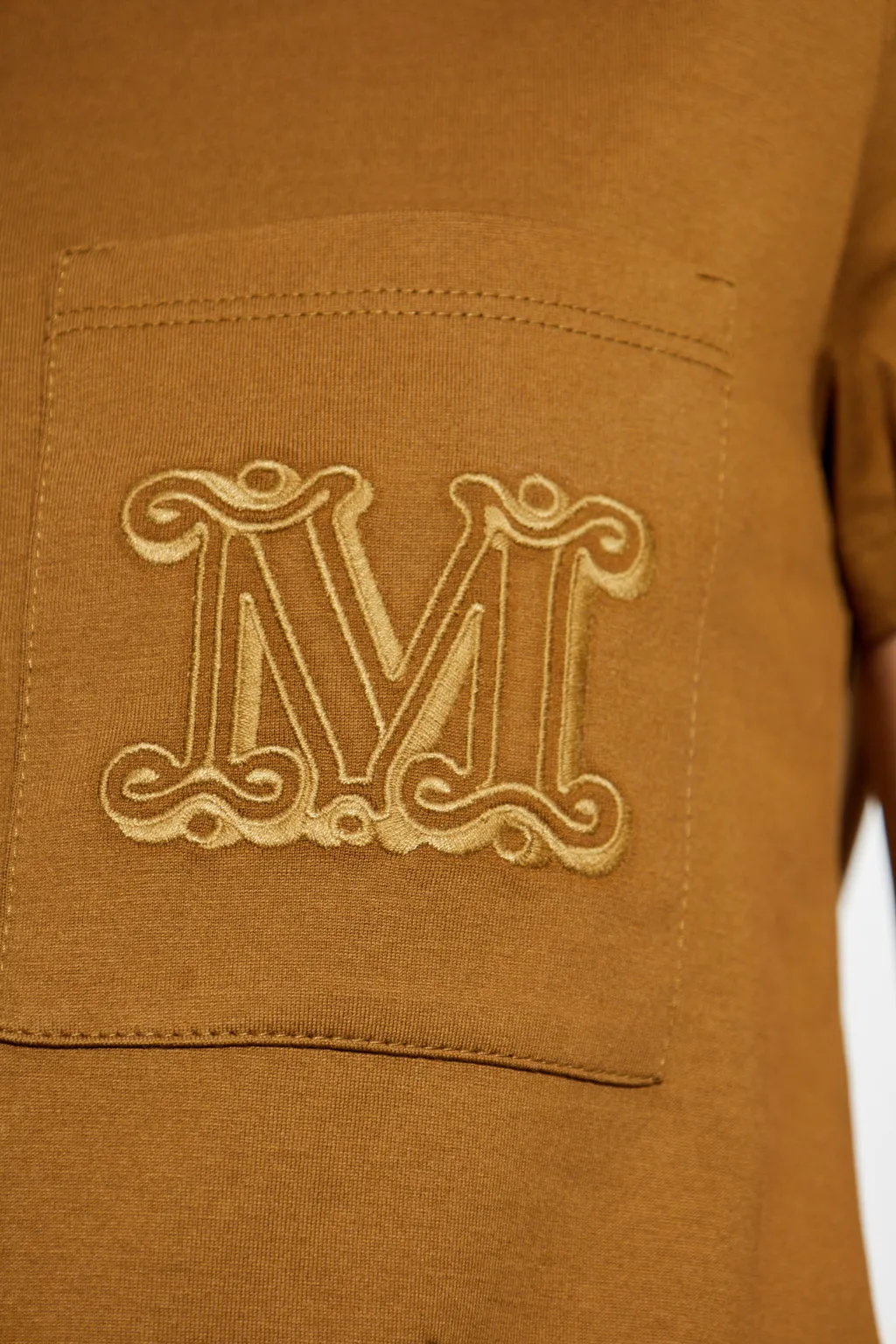 Logo Embroidered Crewneck T-Shirt