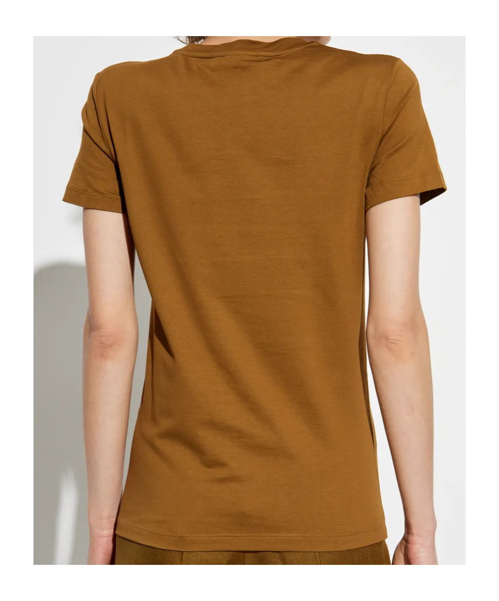 Logo Embroidered Crewneck T-Shirt