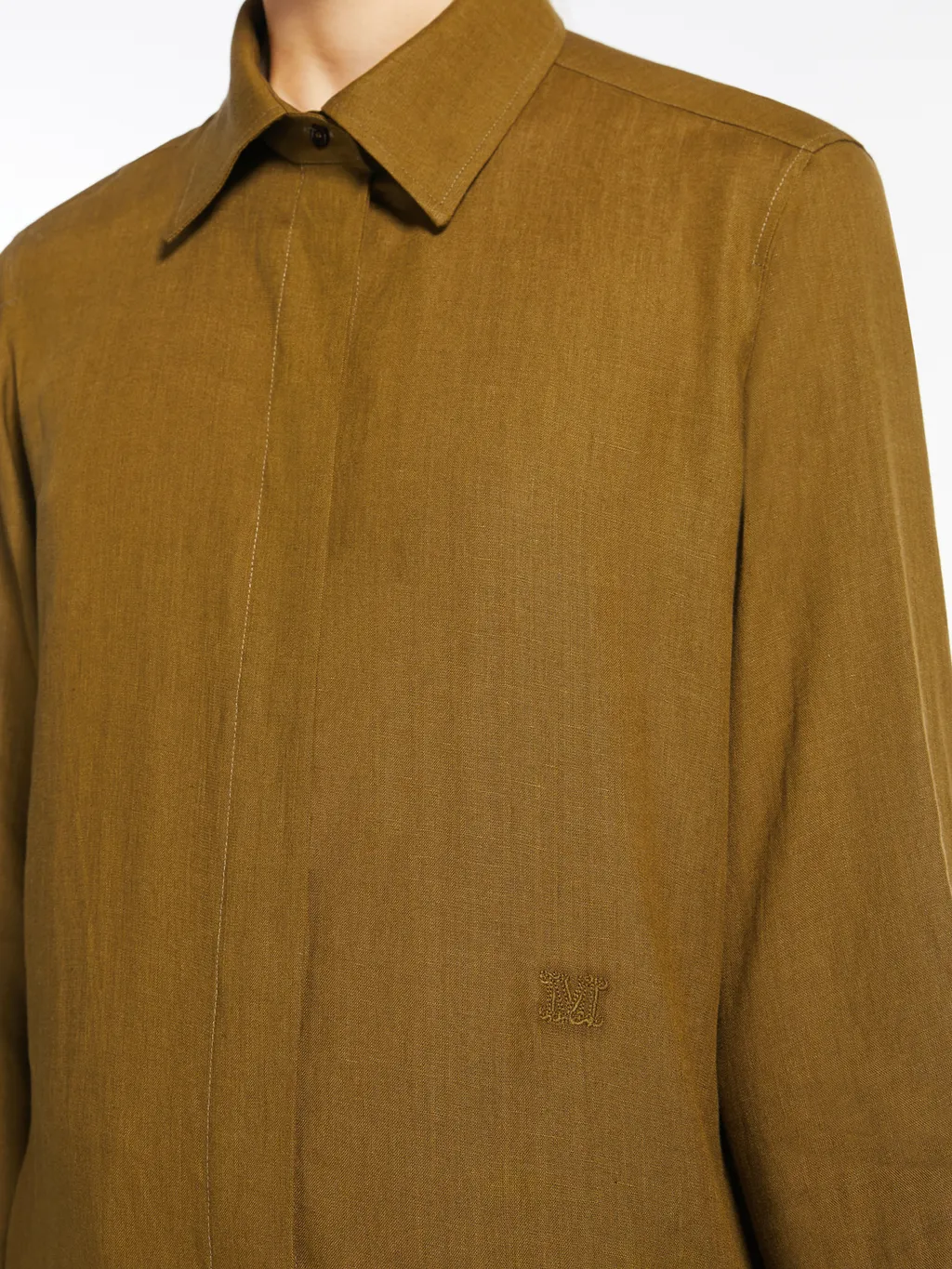 Collared Long-Sleeve Shirt