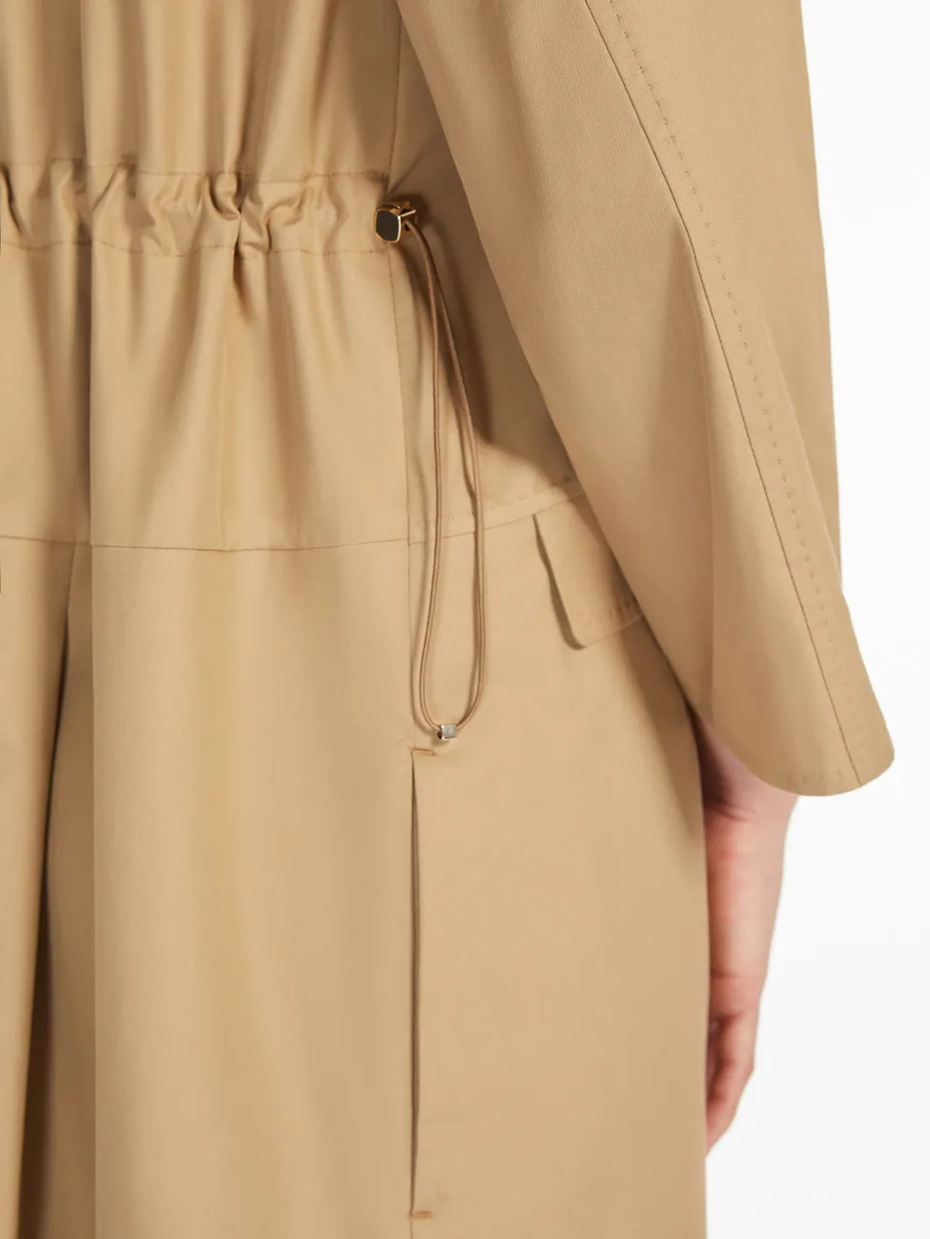 Loose Cotton Twill Dress