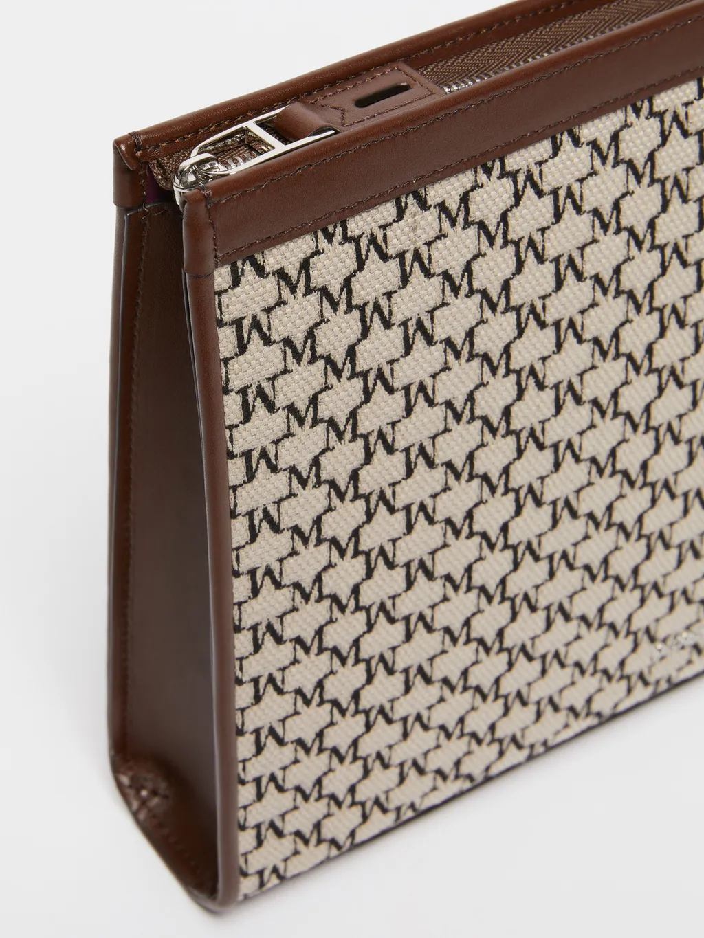 Cotton Jacquard Medium Pouch