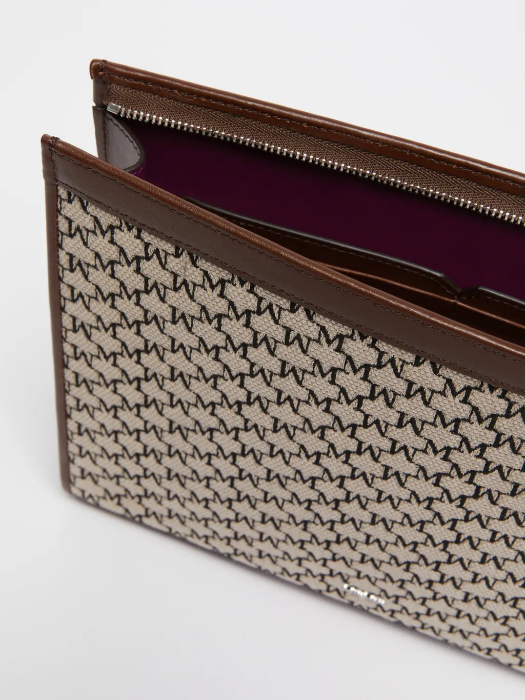 Cotton Jacquard Medium Pouch