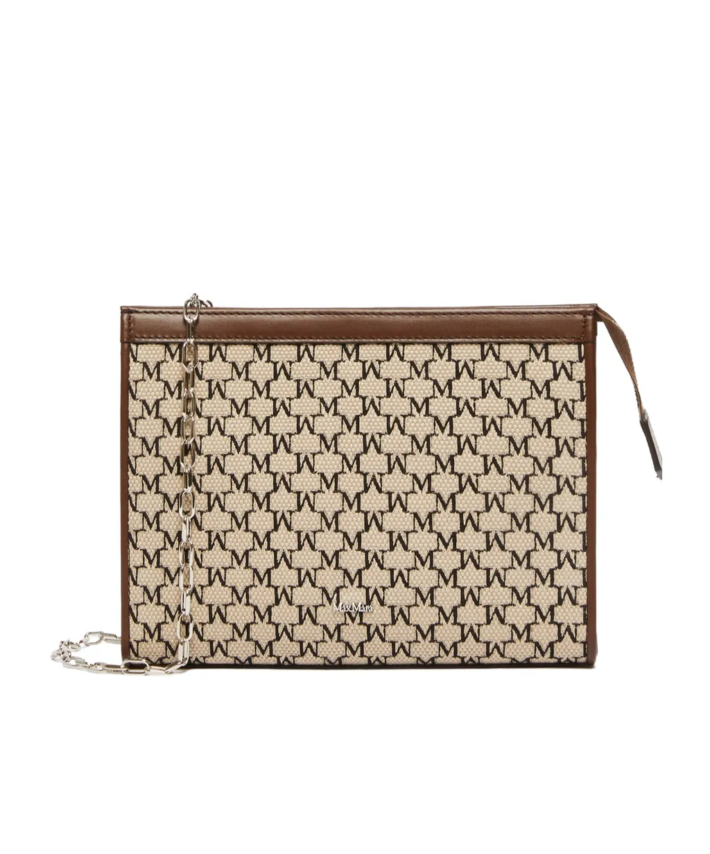 Mmtrousses Logo Plaque Zip-Up Wallet