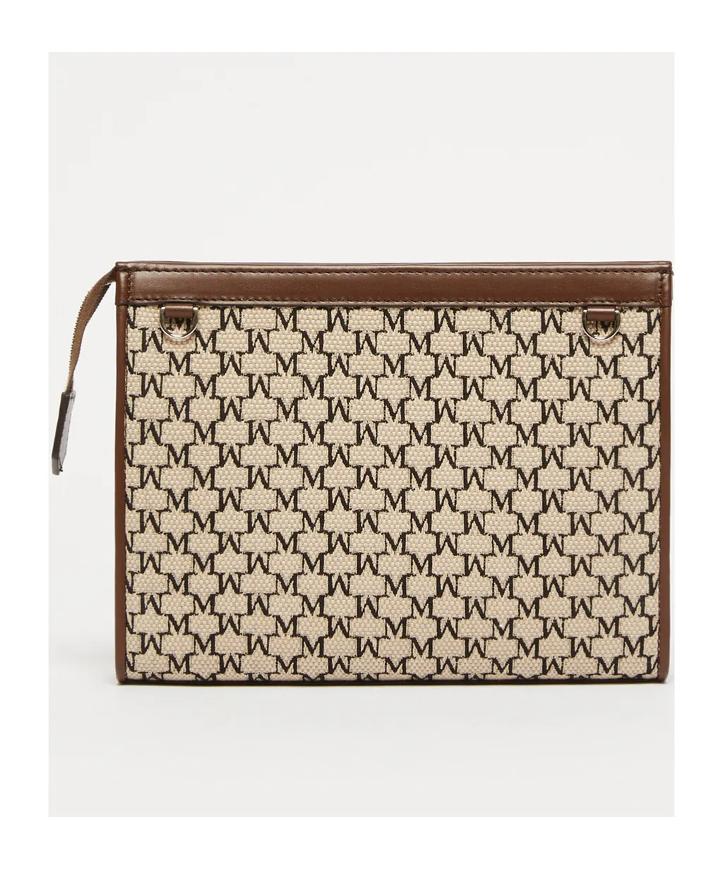 Mmtrousses Logo Plaque Zip-Up Wallet